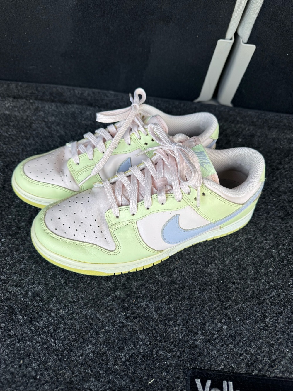 Nike Dunk Low Lime Ice Pastel Pink Sneakers Sz 8.5W